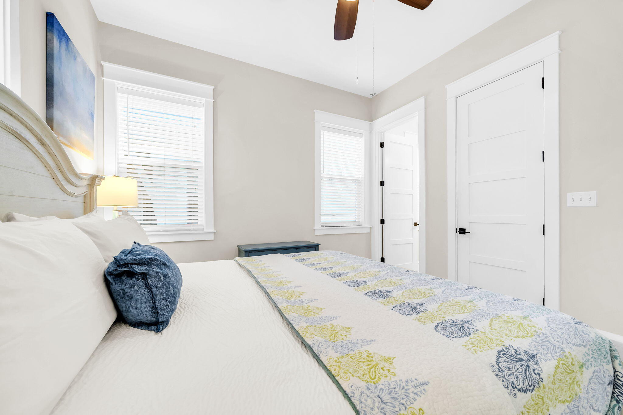 13 Eastern Lake Court Santa Rosa Beach, FL 32459 - Photo 23 of 58 a bedroom with a bed and a window