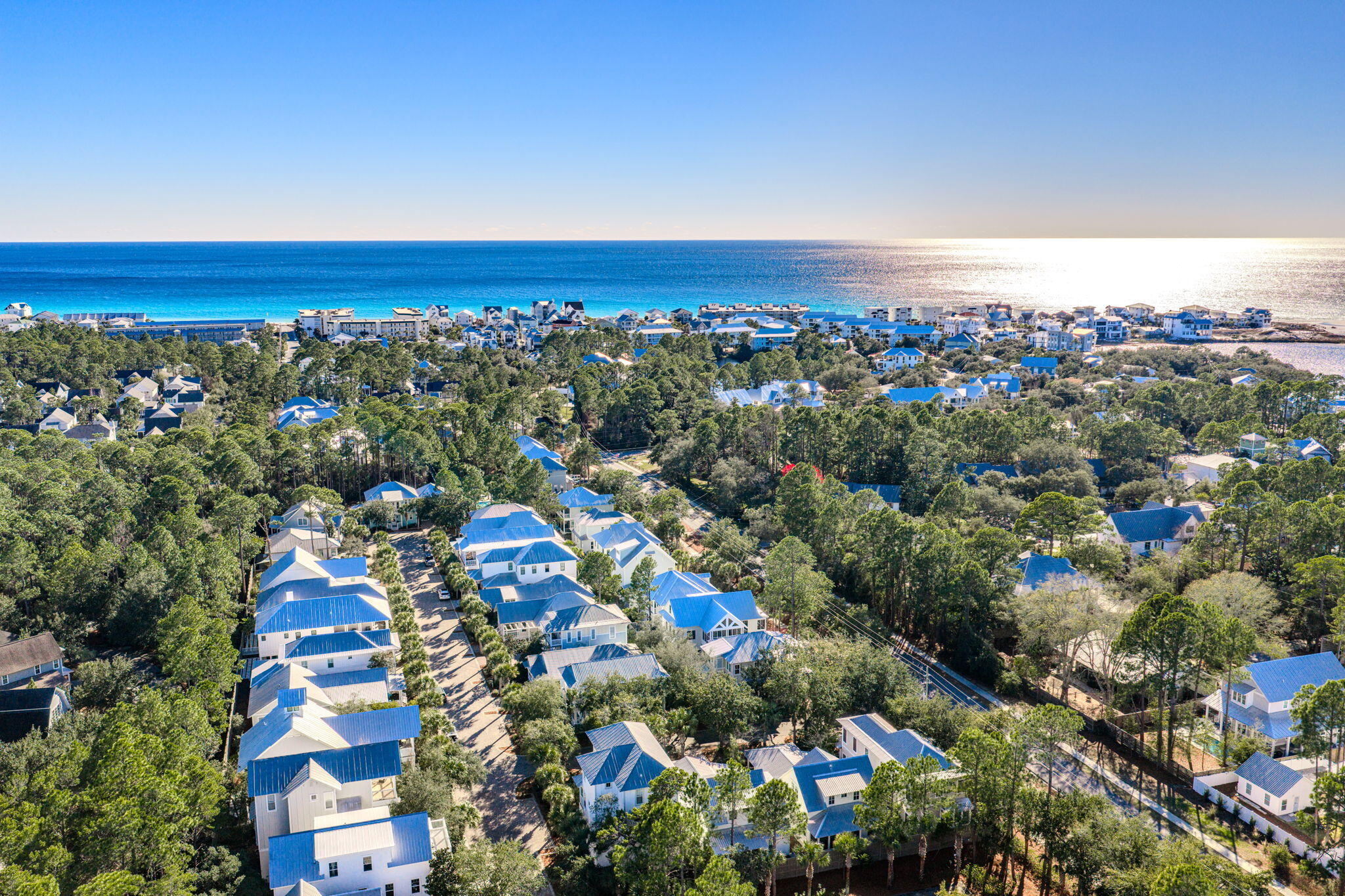 13 Eastern Lake Court Santa Rosa Beach, FL 32459 - Photo 45 of 58 an aerial view of multiple house