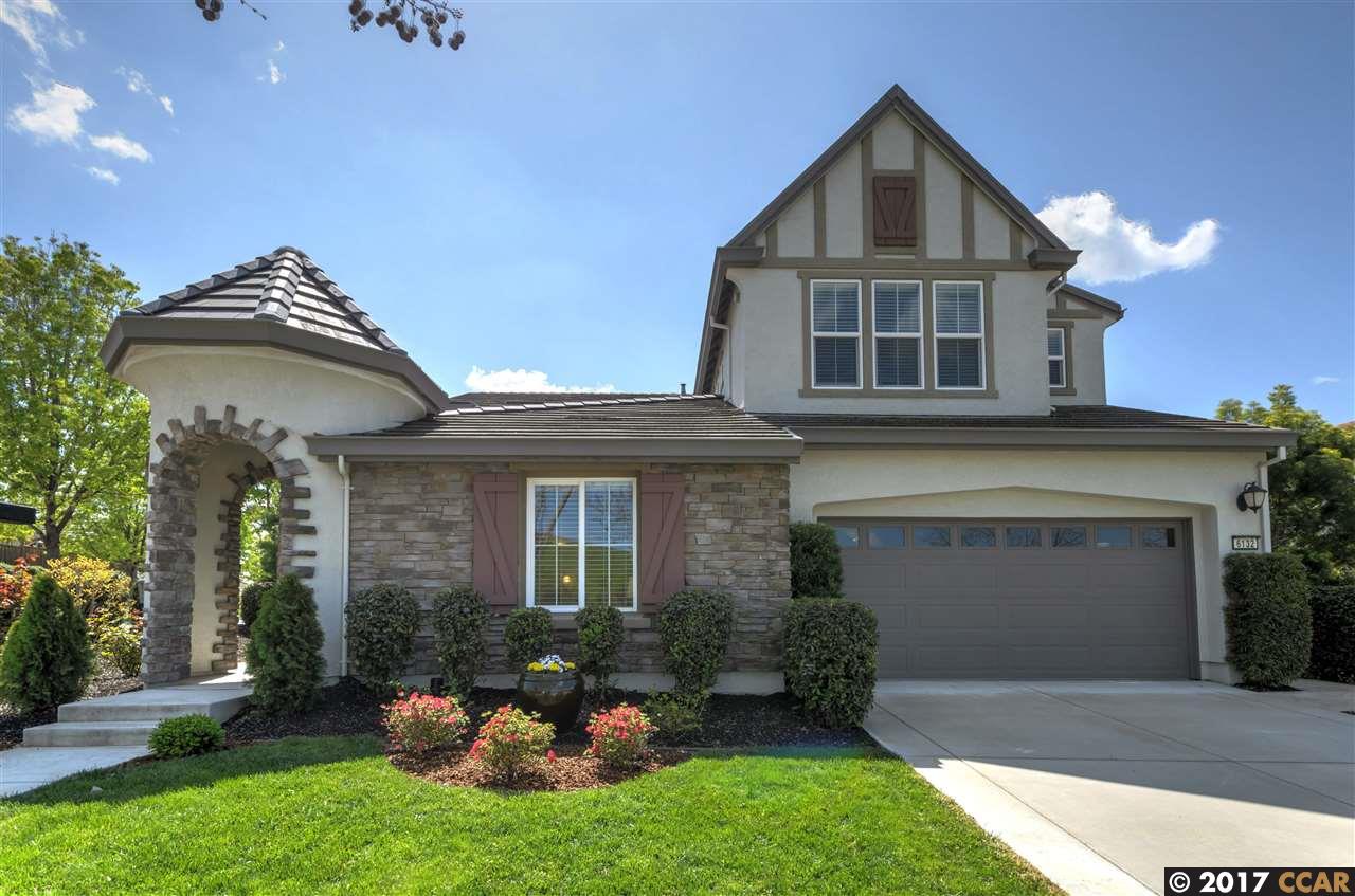 6132 Kearny Way San Ramon, CA 94582 - Photo 1 of 1 a front view of a house with a yard and garage