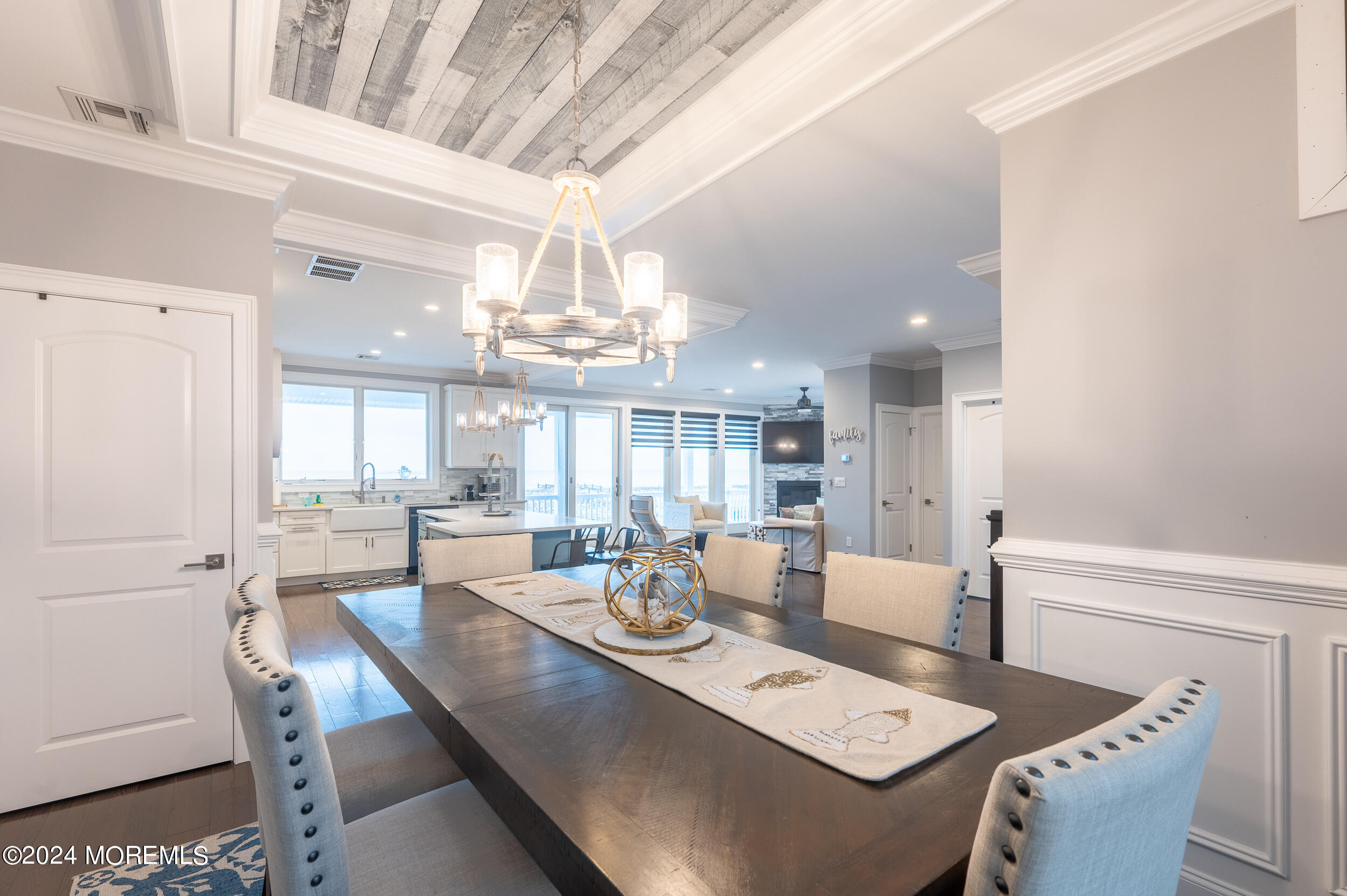 1851 Oceanfront Seaside Heights, NJ 08751 - Photo 24 of 66 a view of a dining room with furniture