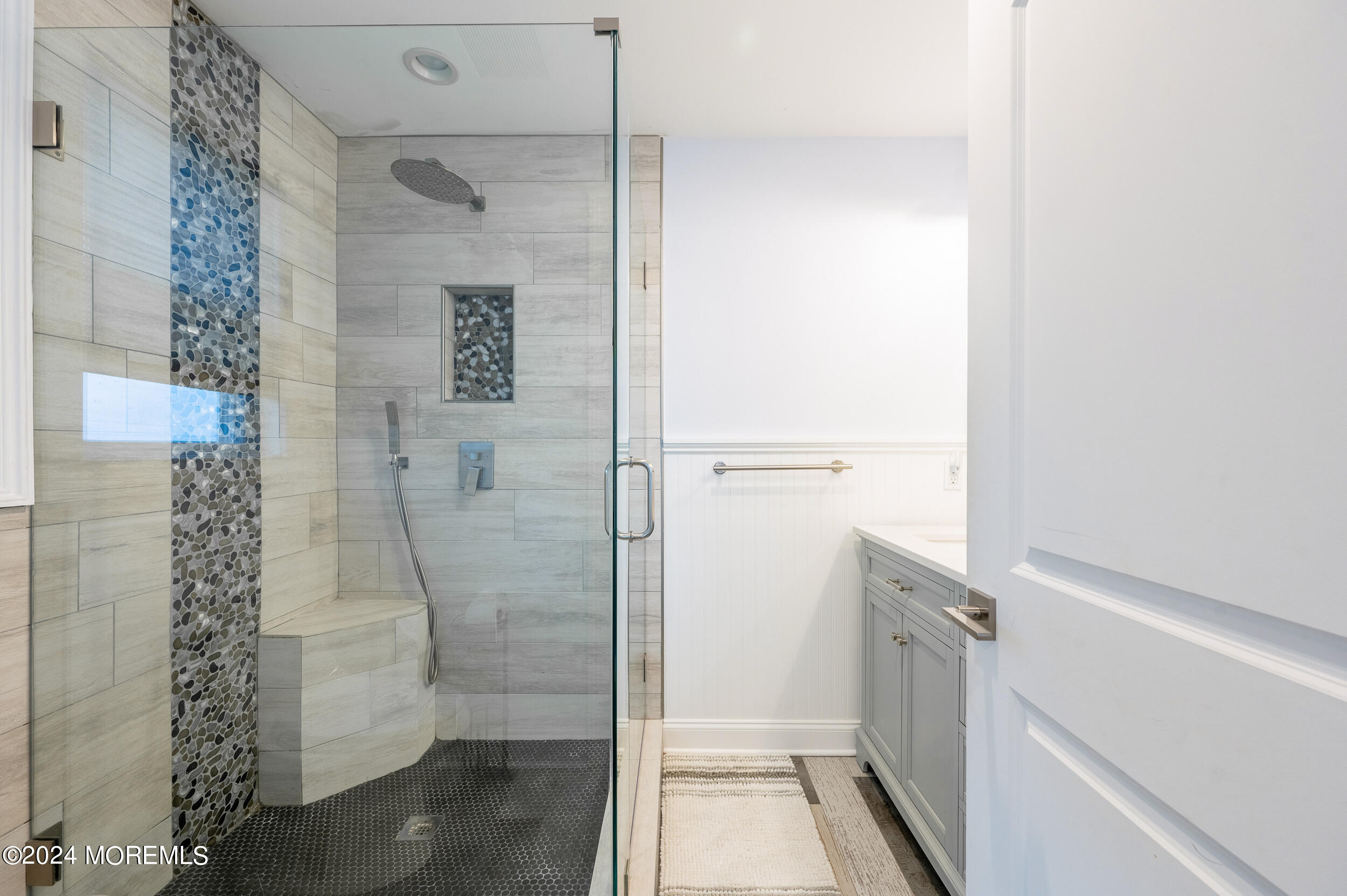 1851 Oceanfront Seaside Heights, NJ 08751 - Photo 41 of 66 a bathroom with a shower