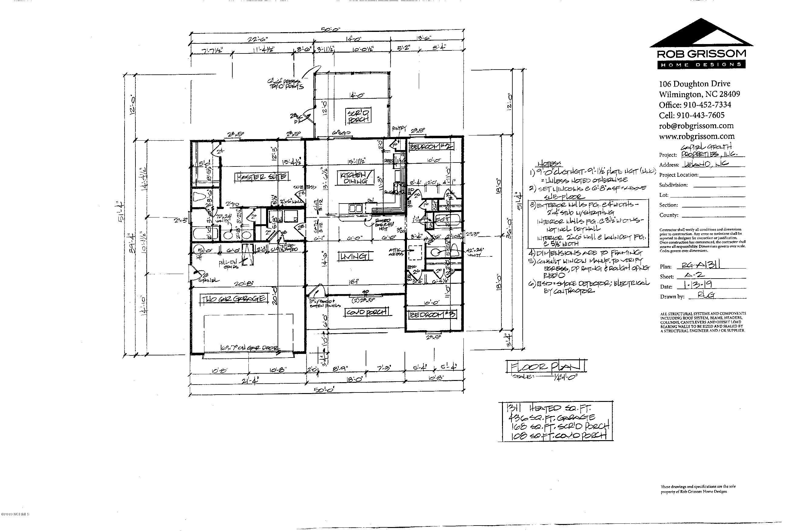 9183 Arden Road Northeast Leland, NC 28451 - Photo 4 of 4 Plan