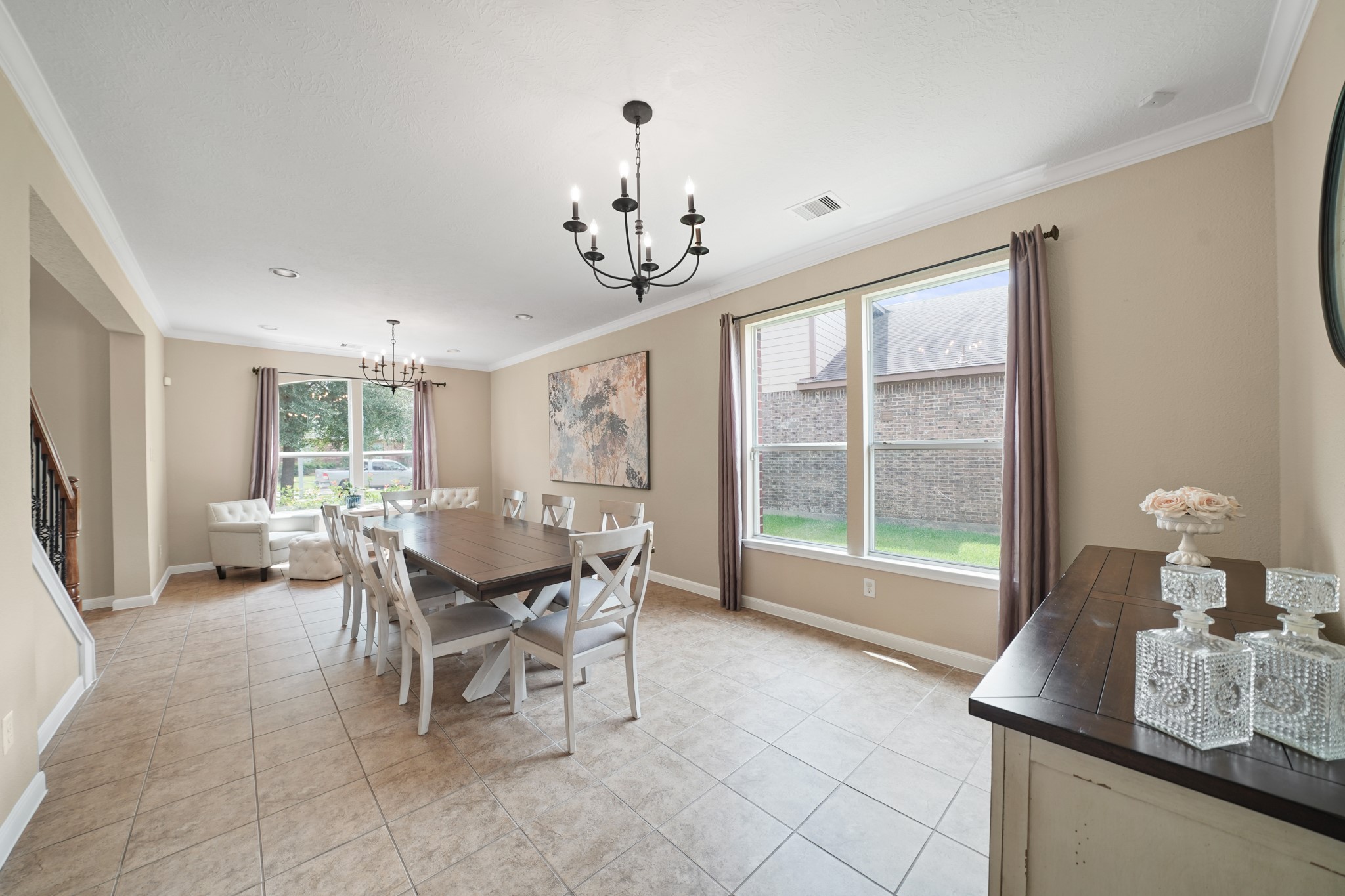 2502 J. R. Drive Manvel, TX 77578 - Photo 31 of 31 a dining room with furniture and window