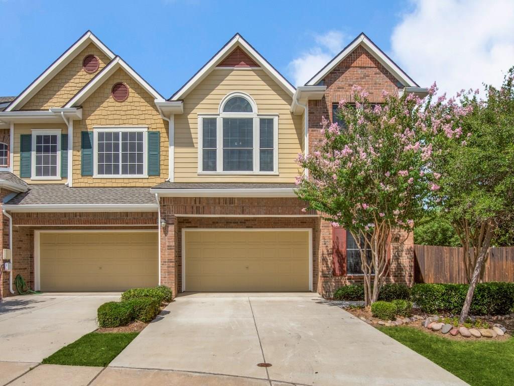 4016 Rome Court Irving, TX 75038 - Photo 1 of 1 a front view of a house with a garden and trees