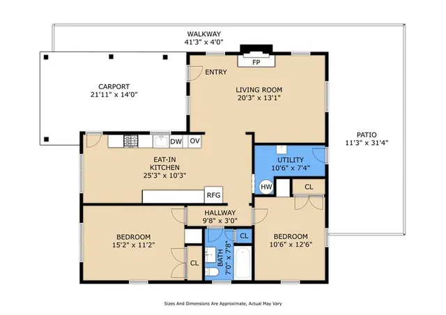 $1,650 | 315 Shrewsbury Court, Jefferson, LA 70121