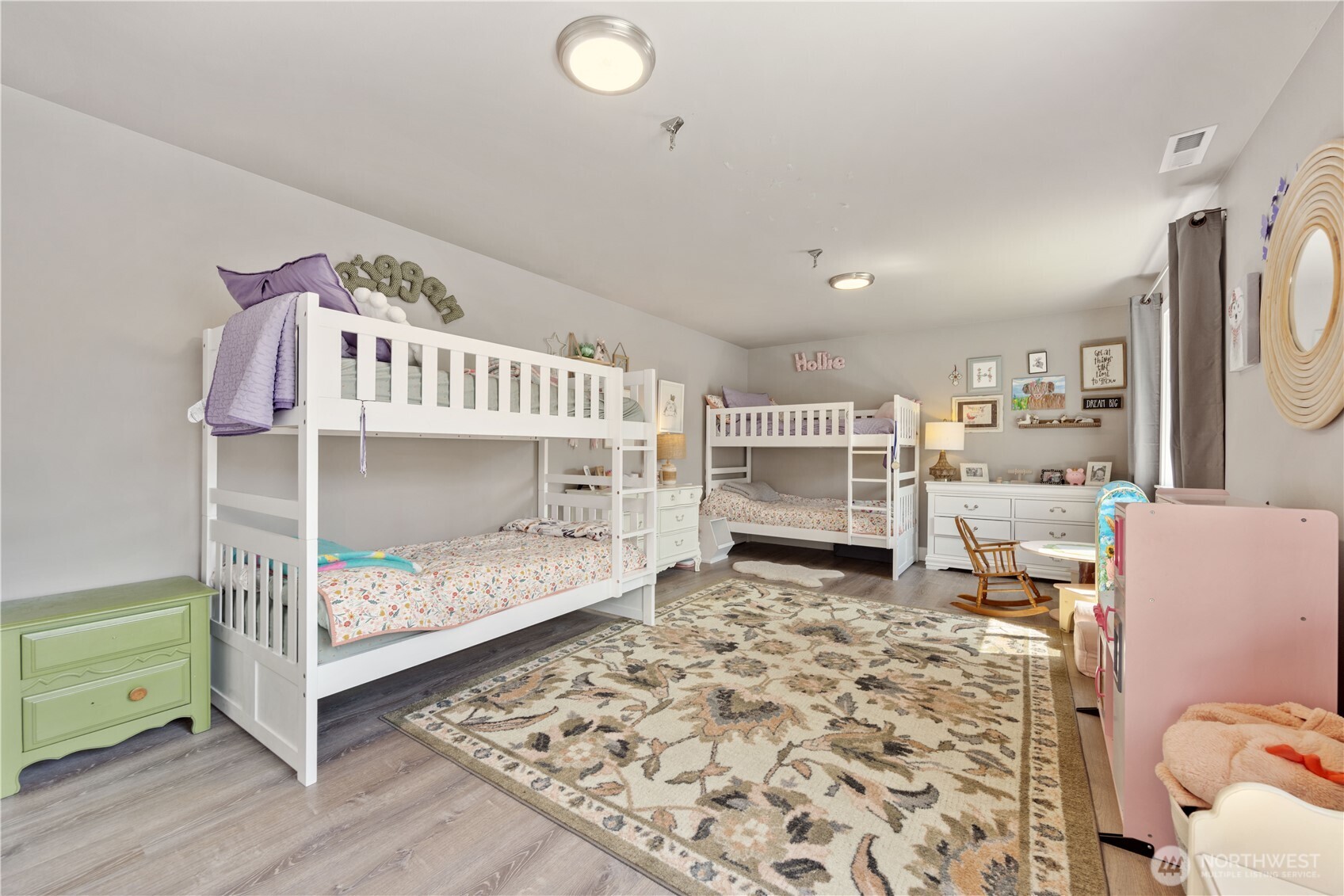 9968 Griffith Place Entiat, WA 98822 - Photo 20 of 38 a bedroom with furniture and a wooden floor