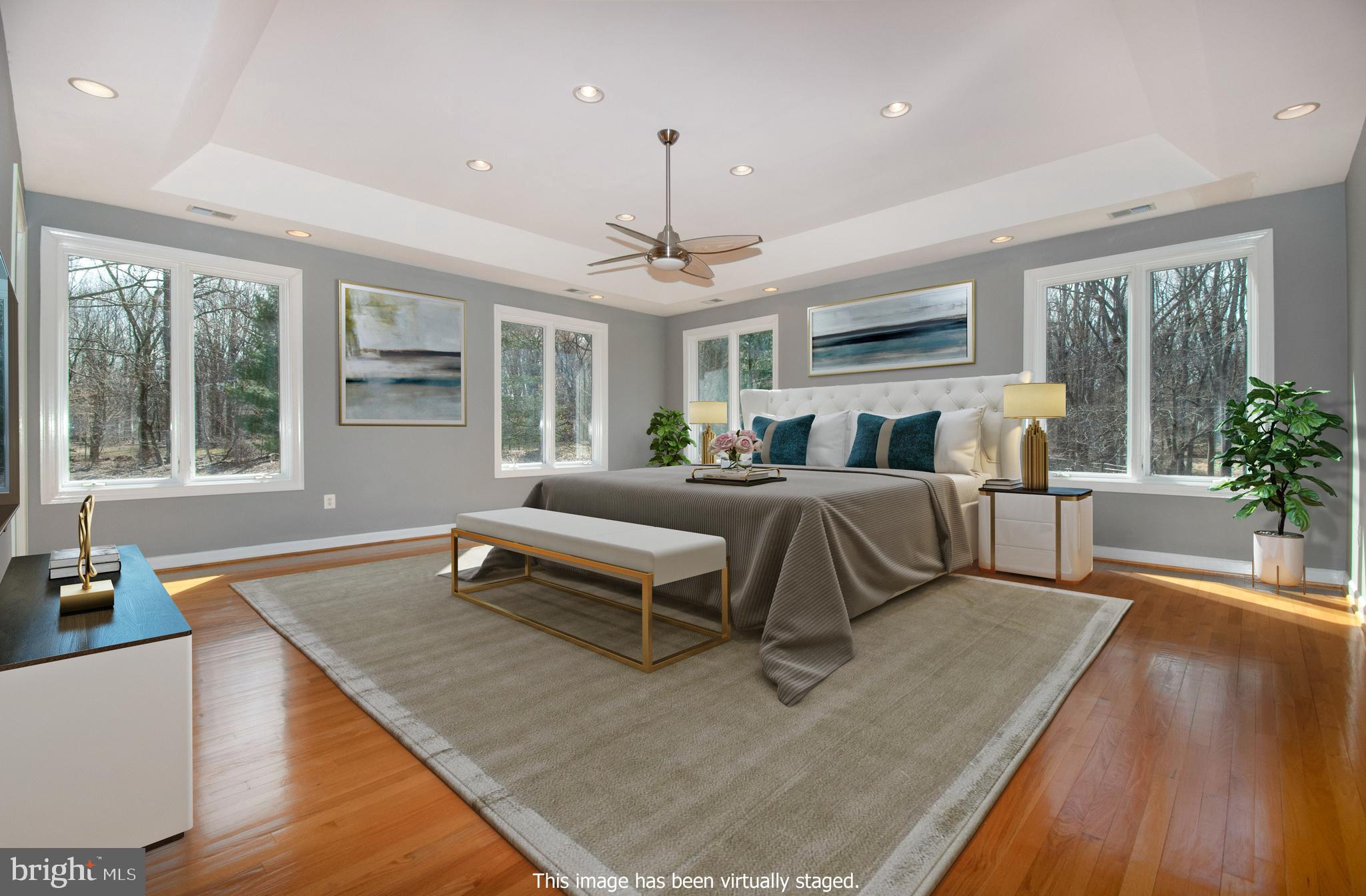 11261 South Glen Road Potomac, MD 20854 - Photo 24 of 55 2ndFl Enormous Master Bdrm Suite w Tray Ceilings