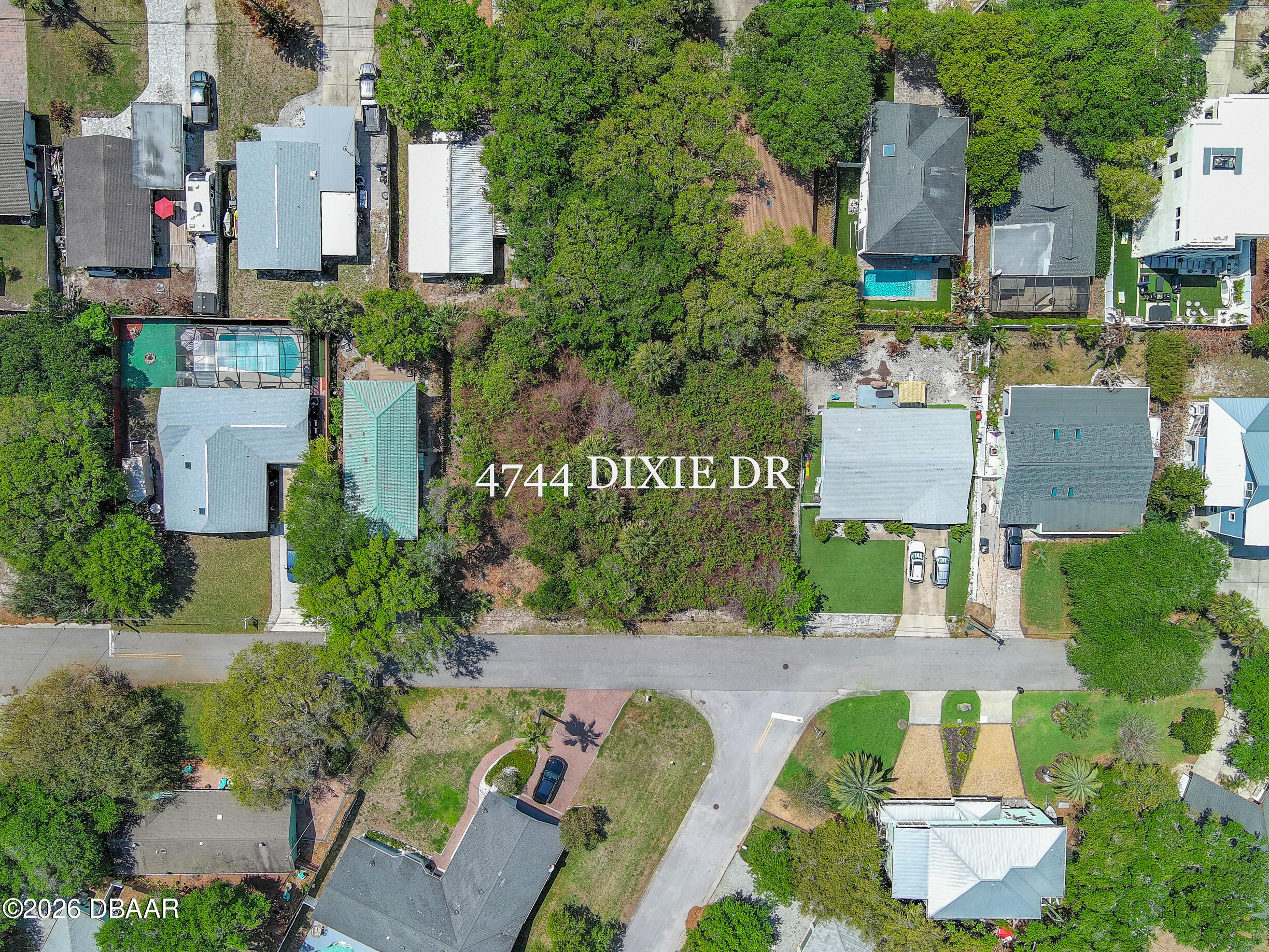 4744 Dixie Drive Ponce Inlet, FL 32127 - Photo 1 of 15 an aerial view of multiple house