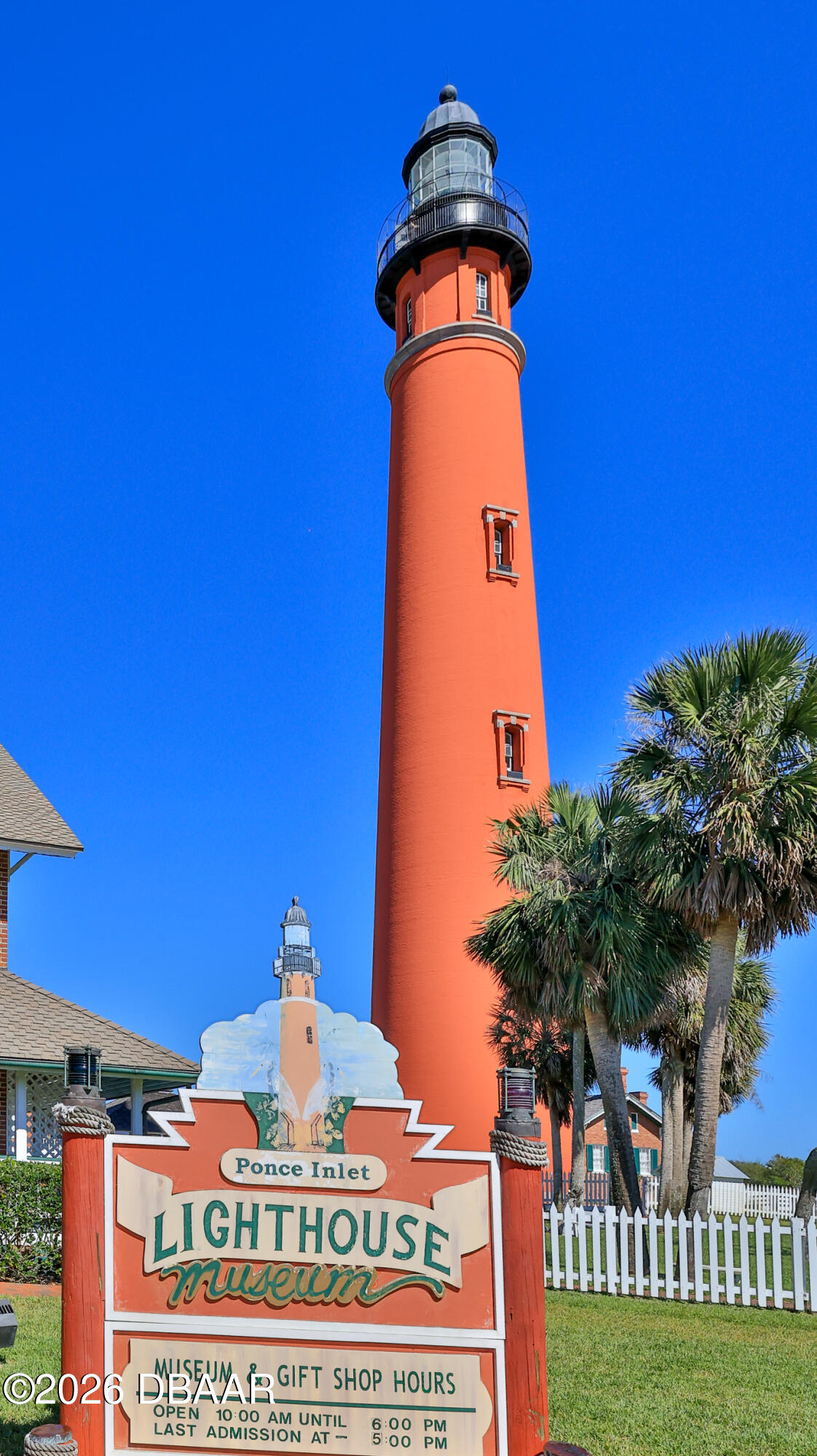 4744 Dixie Drive Ponce Inlet, FL 32127 - Photo 11 of 15 a front view of a building with garden