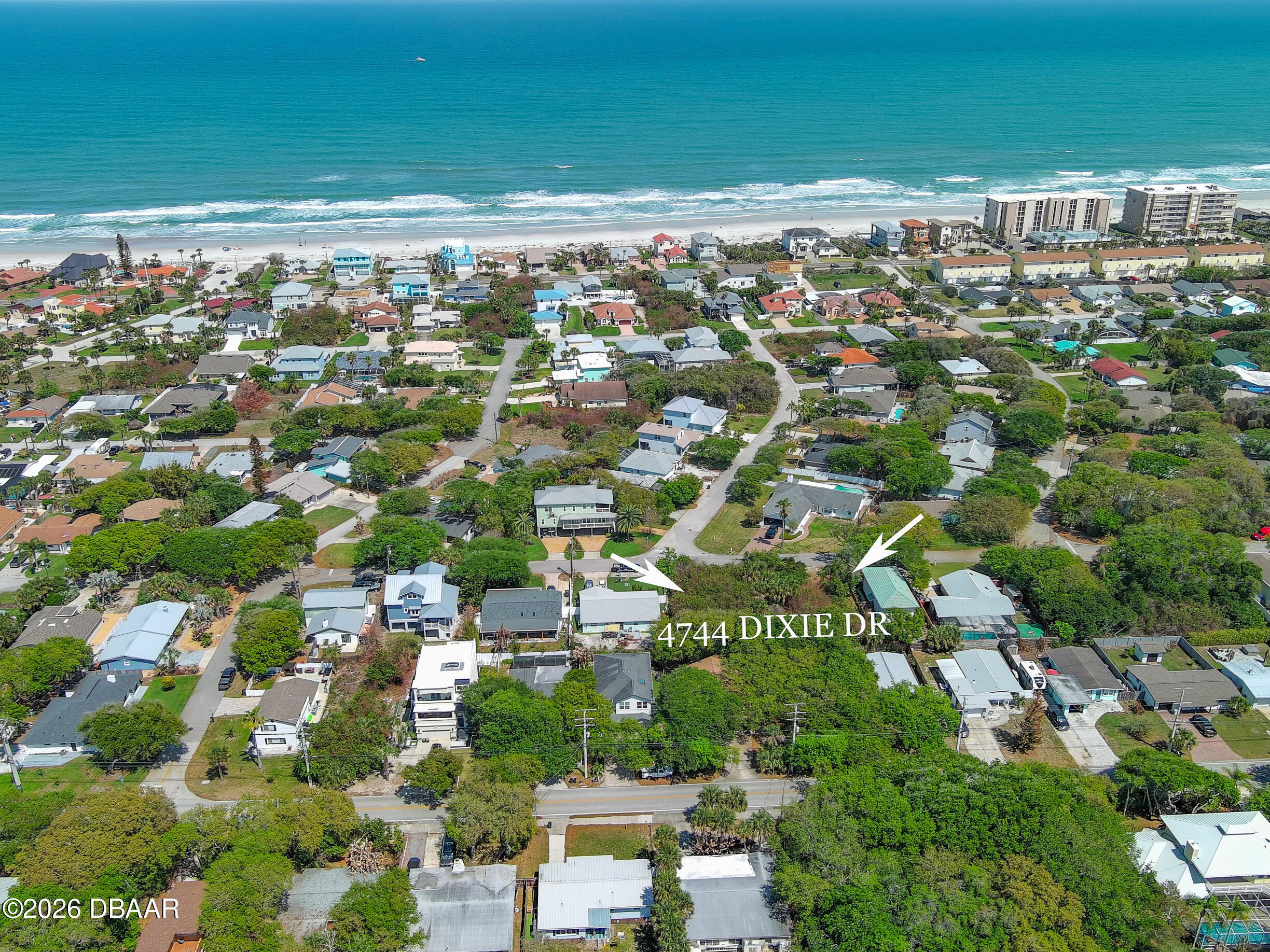 4744 Dixie Drive Ponce Inlet, FL 32127 - Photo 9 of 17 Water & Sewer Available for Connection!