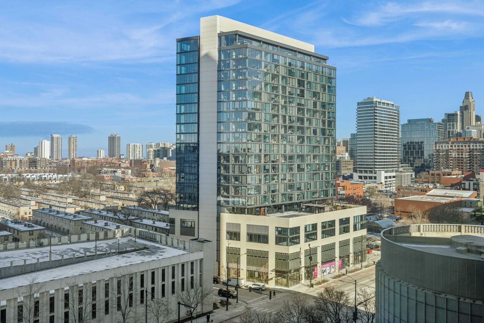 500 West Superior Street, Unit 802 Chicago, IL 60654 - Photo 20 of 28 a view of a city with tall buildings