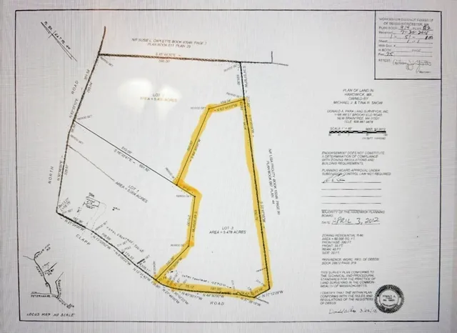 $150,000 | Lot 3 Clapp Road, Hardwick, MA 01037