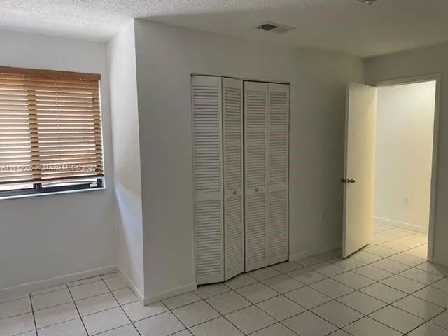 a view of a glass door