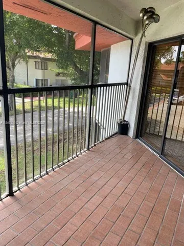 a view of a porch