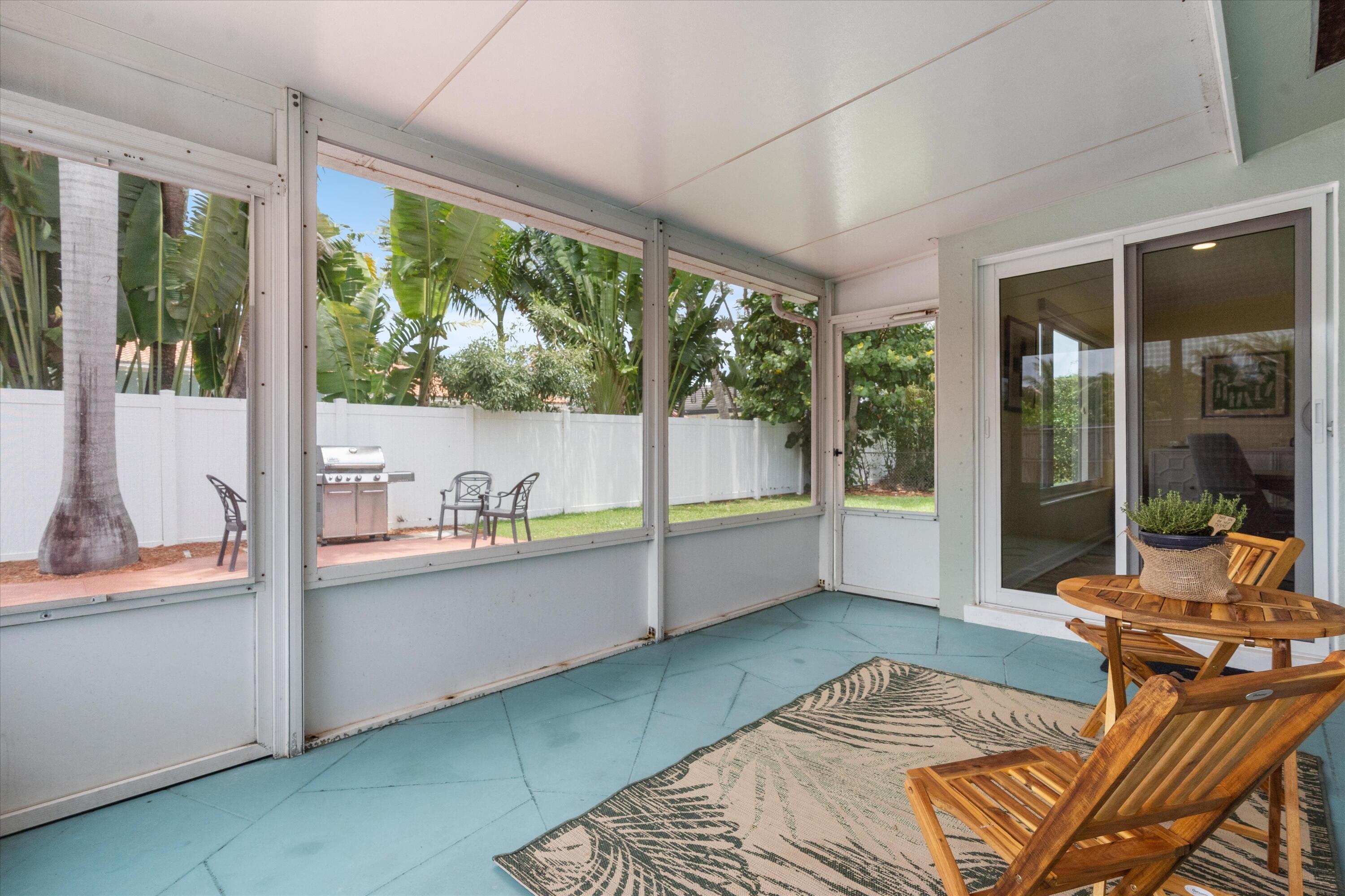 801 Berkley Street Boca Raton, FL 33487 - Photo 22 of 32 Screened Patio