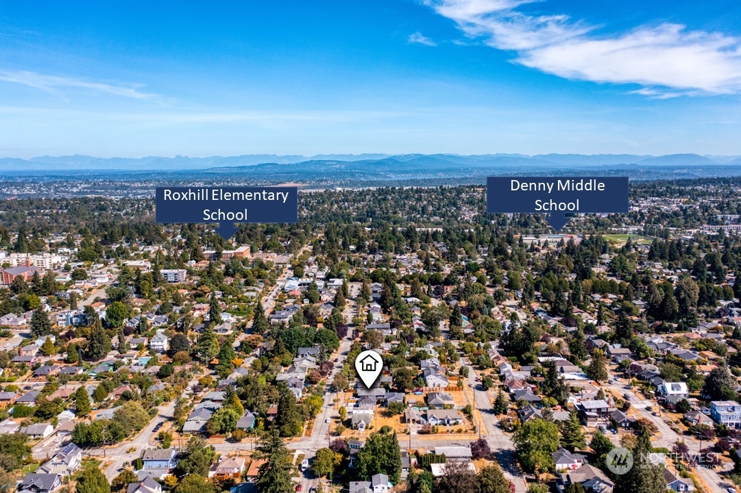 3749 Southwest Monroe Street Seattle, WA 98126 - Photo 24 of 25 an aerial view of a city