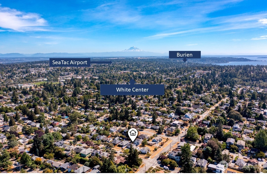 3749 Southwest Monroe Street Seattle, WA 98126 - Photo 25 of 25 an aerial view of a city