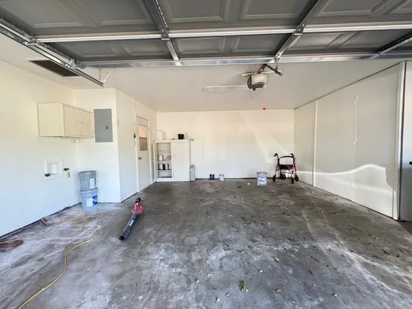 a view of a storage room