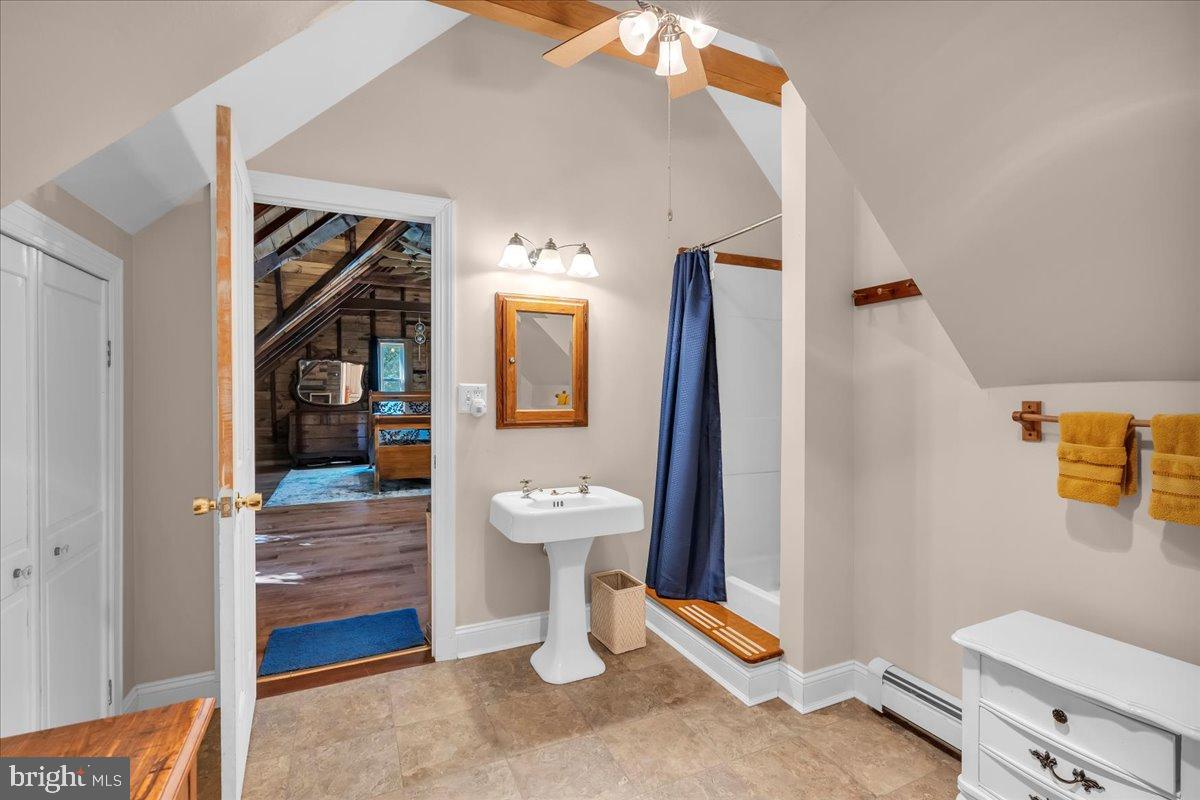 56 Main Street Port Republic, NJ 08241 - Photo 36 of 44 a view of a hallway with bathroom and front door