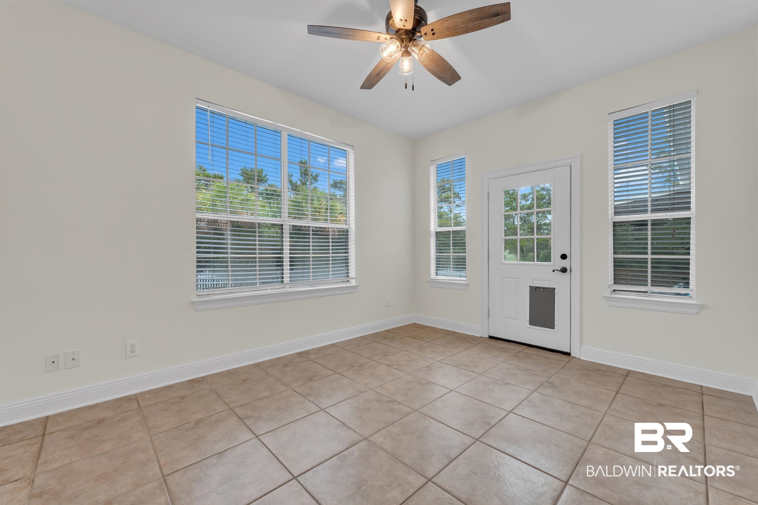 4606 Osprey Drive Orange Beach, AL 36561 - Photo 32 of 44 Office room featuring tile patterned flooring and ceiling fan