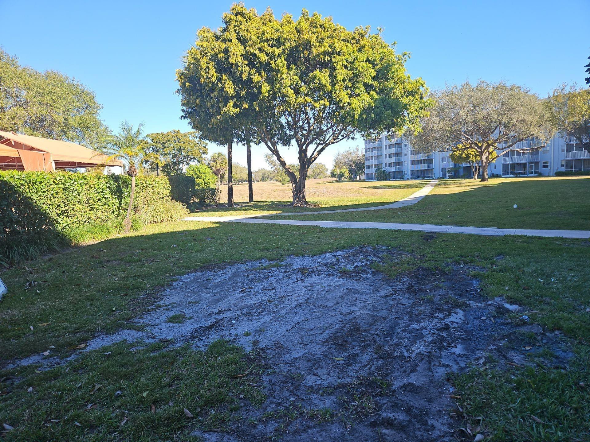 5201 Northwest 2nd Avenue, Unit 114 Boca Raton, FL 33487 - Photo 4 of 19 a view of yard with swimming pool and green space