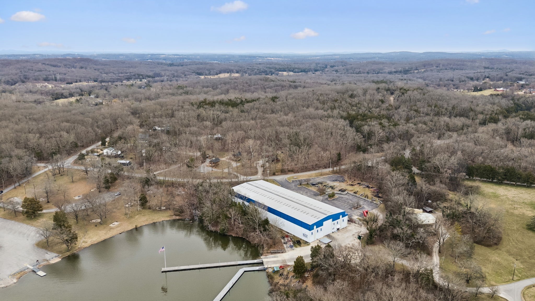 3726 Benders Ferry Road Mount Juliet, TN 37122 - Photo 15 of 25 an aerial view of a house with a mountain