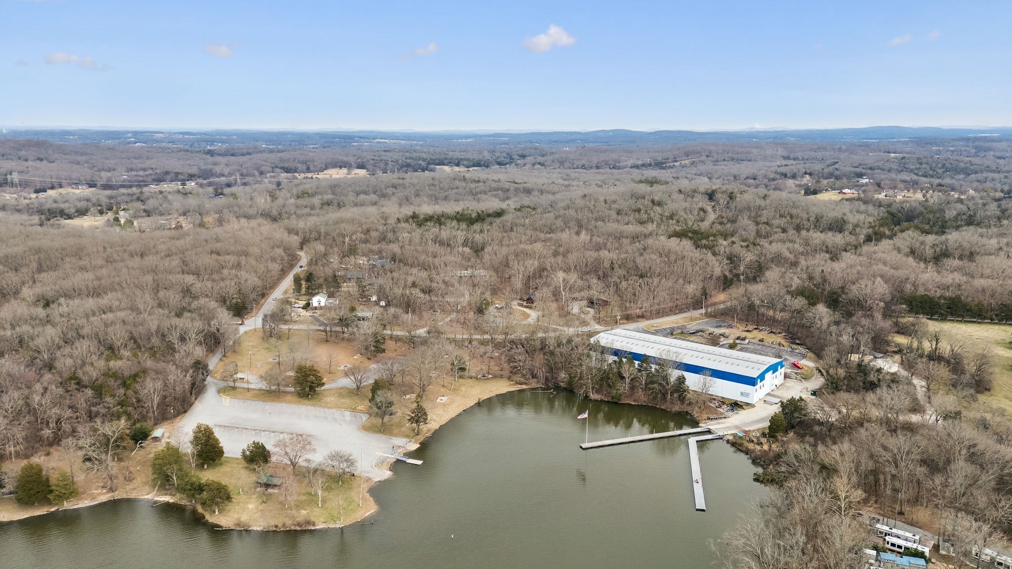 3726 Benders Ferry Road Mount Juliet, TN 37122 - Photo 16 of 25 an aerial view of a house with a yard