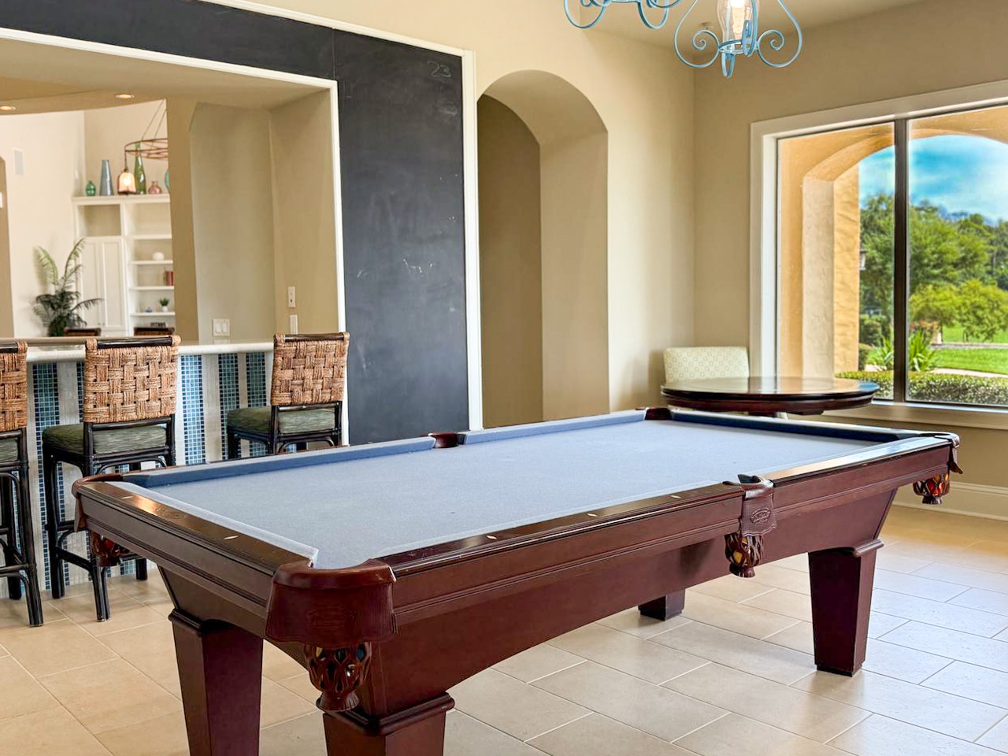 17040 West Fm 1097 Road, Unit 6103 Montgomery, TX 77356 - Photo 33 of 34 a room with pool table and windows