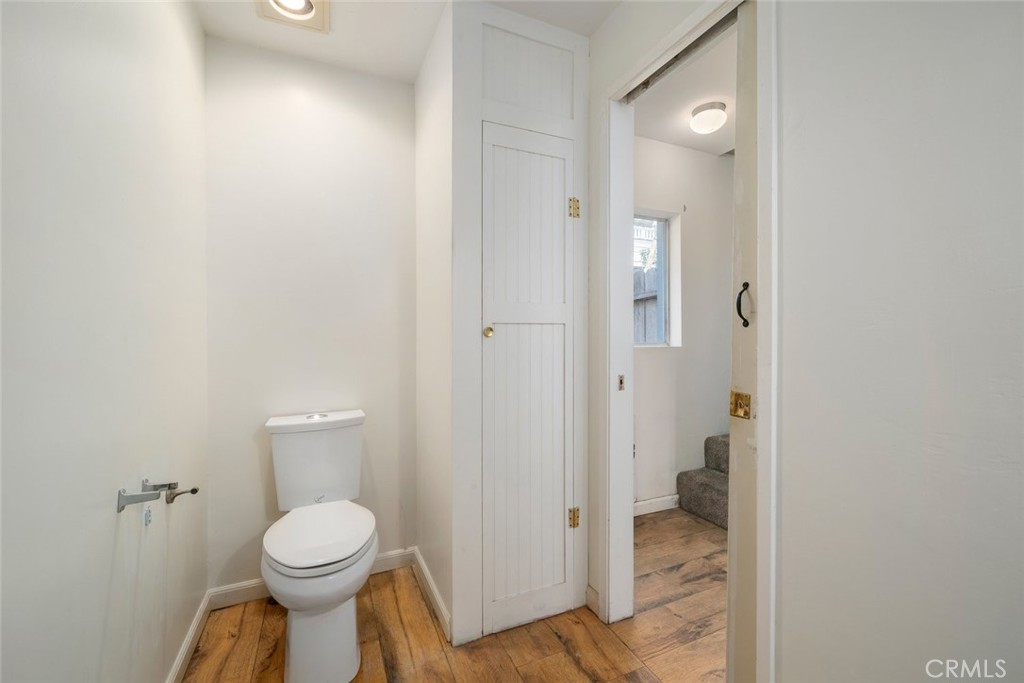 379 Harvey Street Cambria, CA 93428 - Photo 36 of 52 a bathroom with a toilet and a shower