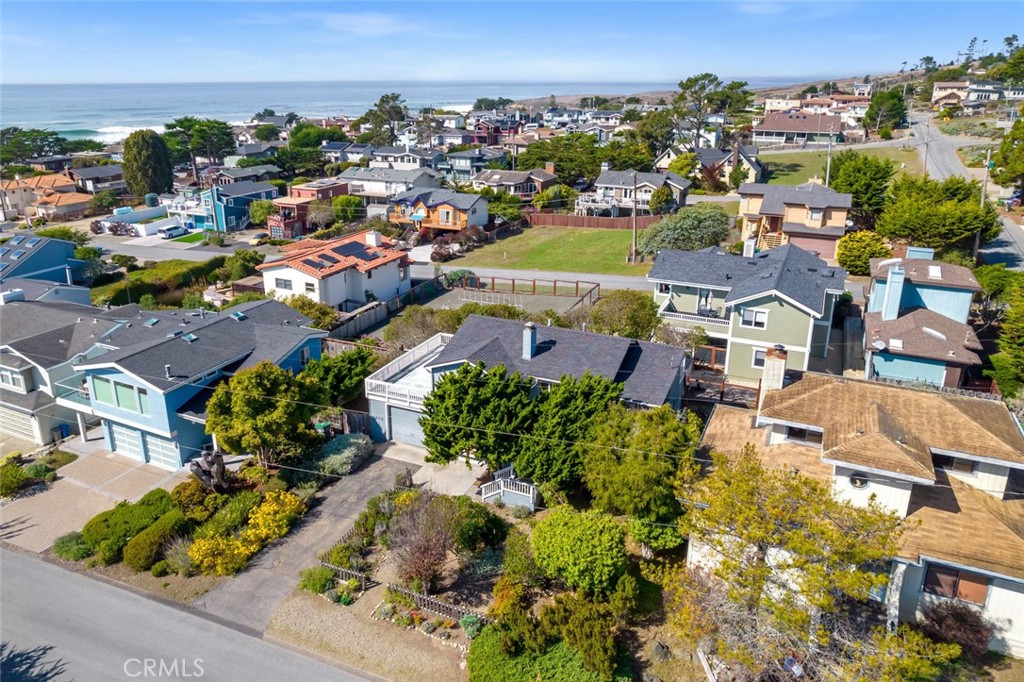 379 Harvey Street Cambria, CA 93428 - Photo 44 of 52 an aerial view of residential houses with outdoor space