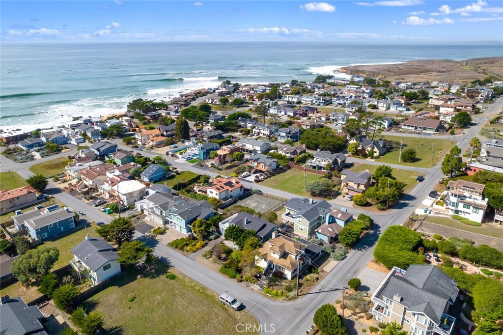 379 Harvey Street Cambria, CA 93428 - Photo 45 of 52 an aerial view of residential houses with outdoor space