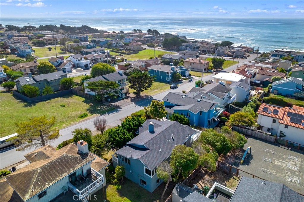 379 Harvey Street Cambria, CA 93428 - Photo 47 of 52 an aerial view of residential houses with outdoor space