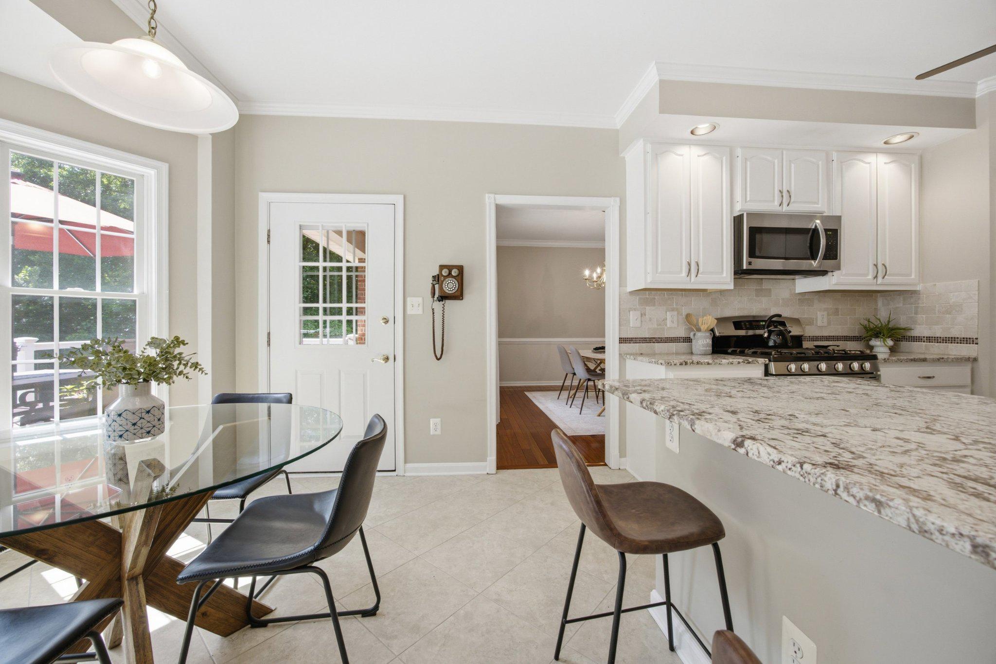 3723 Bay Road Street, MD 21154 - Photo 11 of 57 Walkout from kitchen onto the deck
