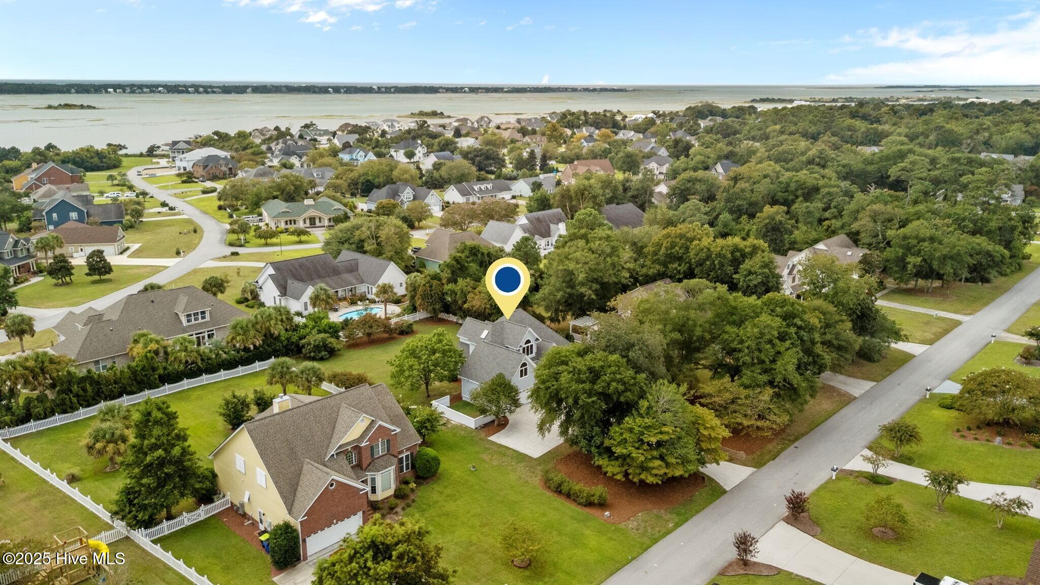 107 Magens Way Cedar Point, NC 28584 - Photo 54 of 54 107 Magens Way Aerial