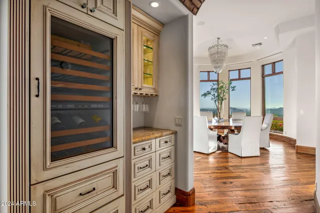 a view of a lake in middle of the forest