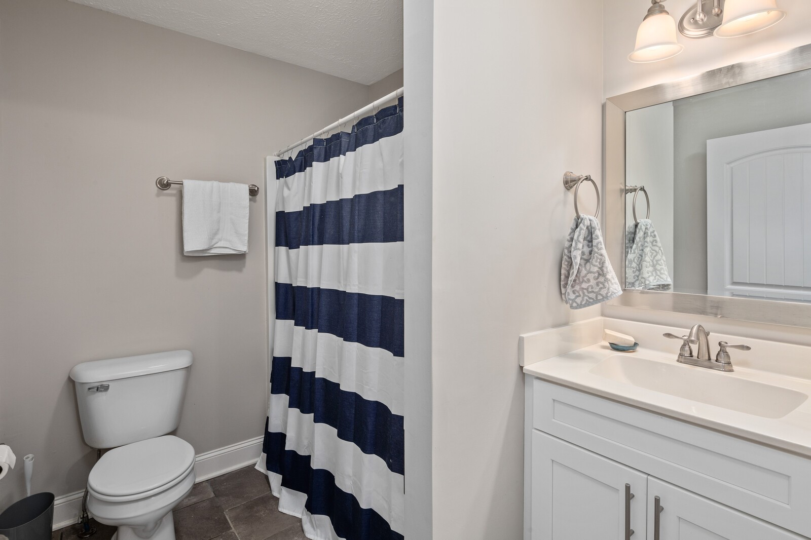 2531 Pleasant View Road Pleasant View, TN 37146 - Photo 16 of 35 a bathroom with a sink a toilet and shower