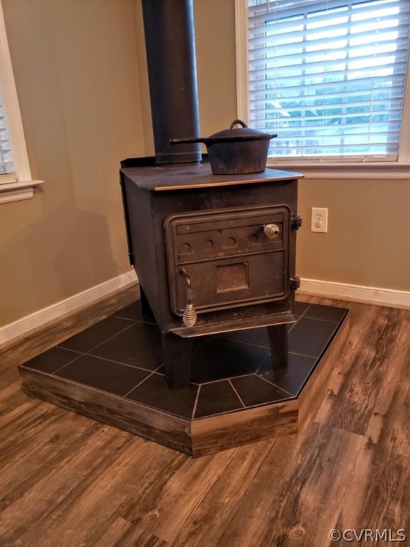 2079 East River Road King William, VA 23086 - Photo 12 of 35 Gather around the stove during the winter months.