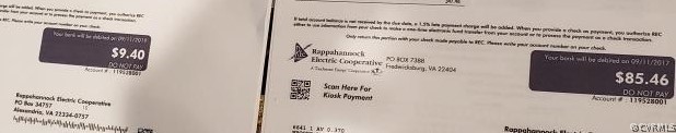 2079 East River Road King William, VA 23086 - Photo 22 of 35 Actual electric bill from before and after impleme