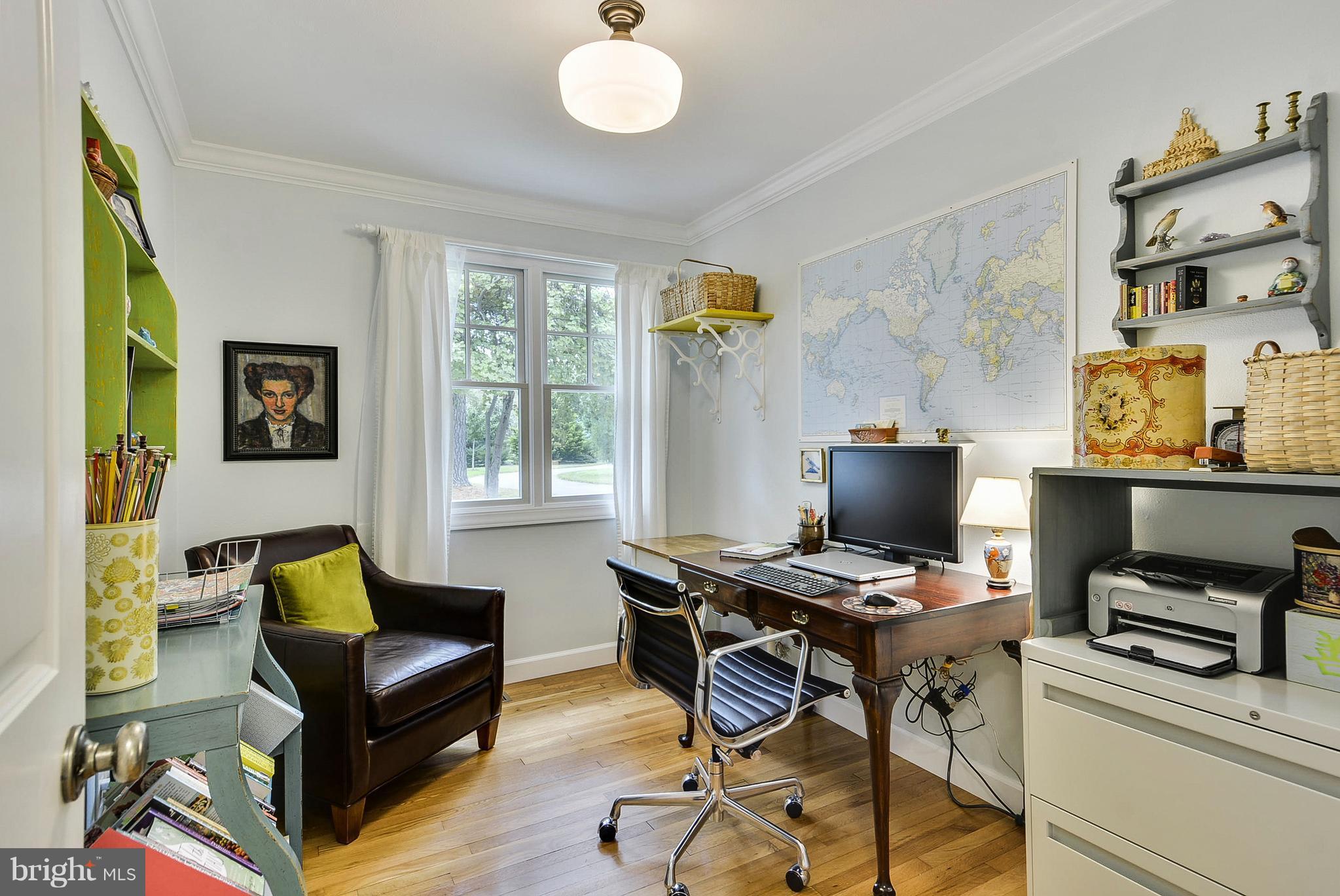 25946 River Road Newcomb, MD 21653 - Photo 21 of 30 Bedroom 2 is currently used as a home office