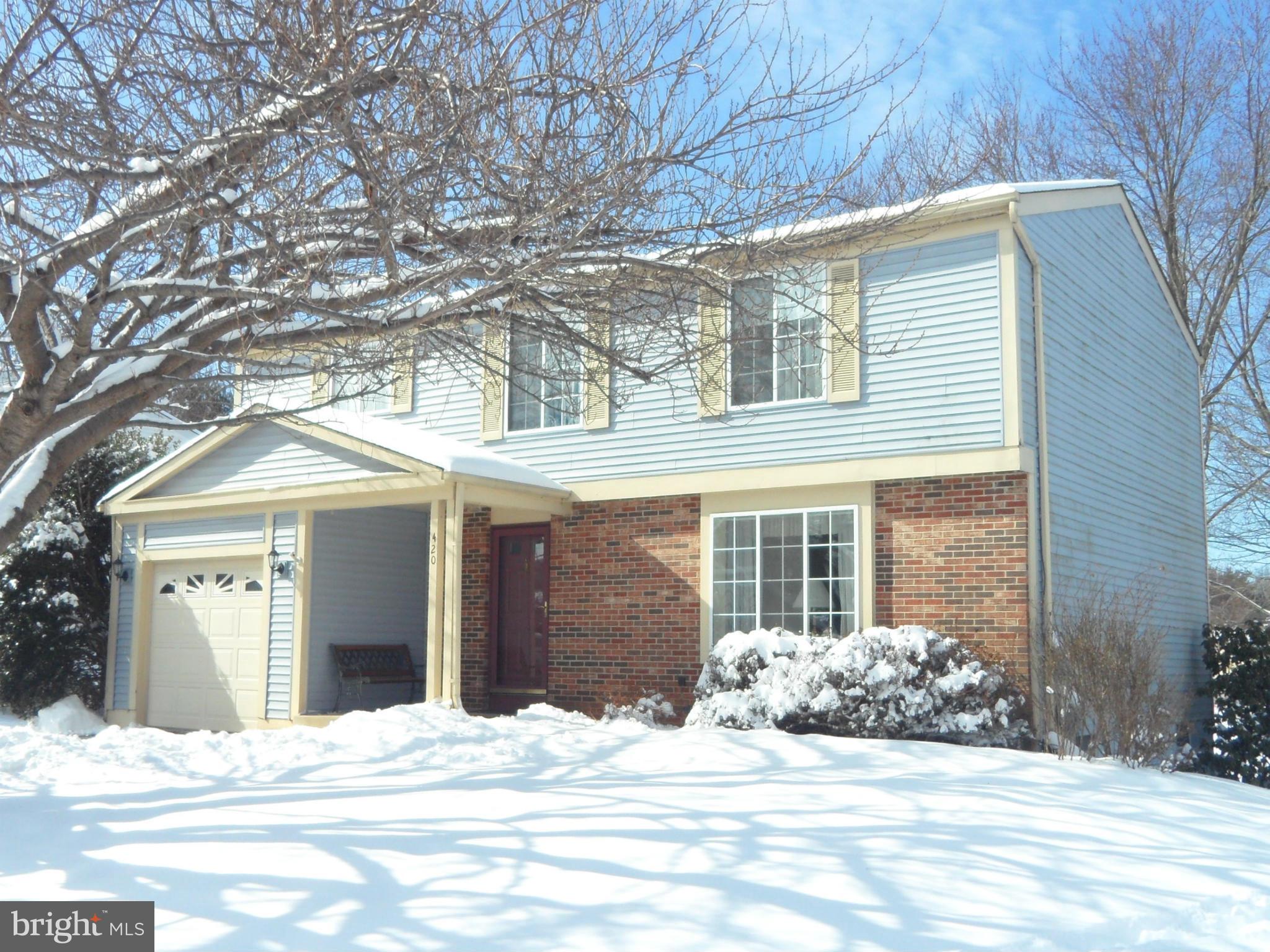 420 Belle Grove Road Gaithersburg, MD 20877 - Photo 1 of 30 Exterior (Front)