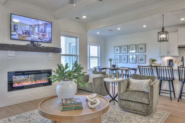 a kitchen with a sink stove and refrigerator