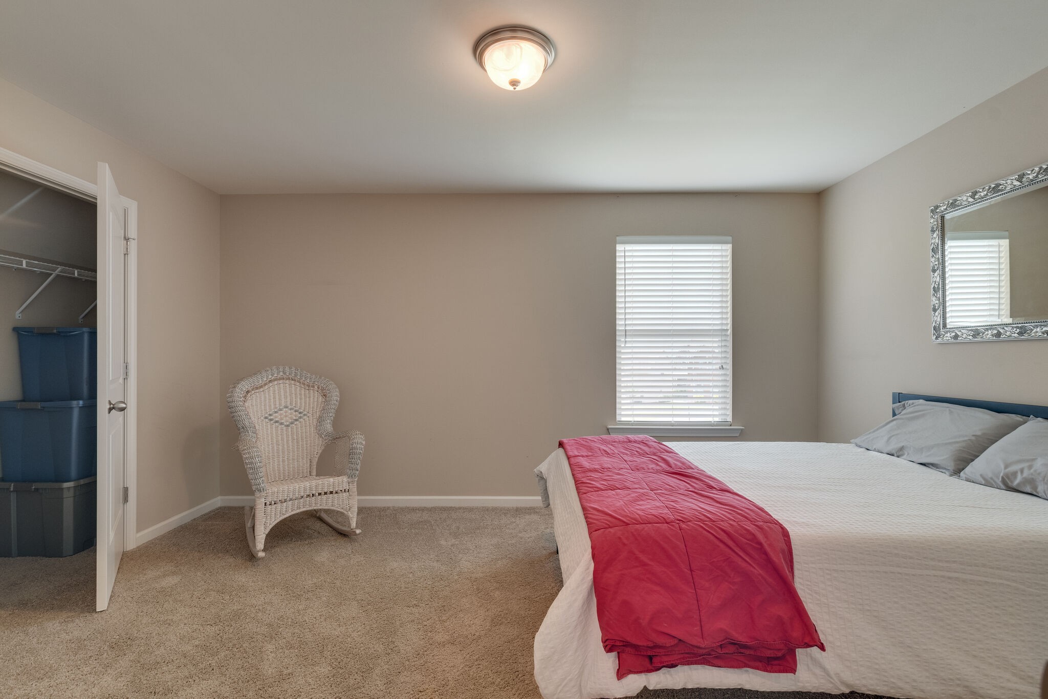 2018 Lincoln Road Spring Hill, TN 37174 - Photo 25 of 32 a bedroom with a bed and chair