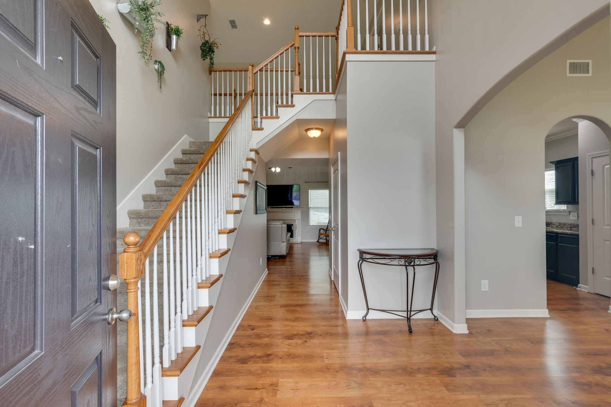 2018 Lincoln Road Spring Hill, TN 37174 - Photo 5 of 32 a view of entryway and hall with wooden floor