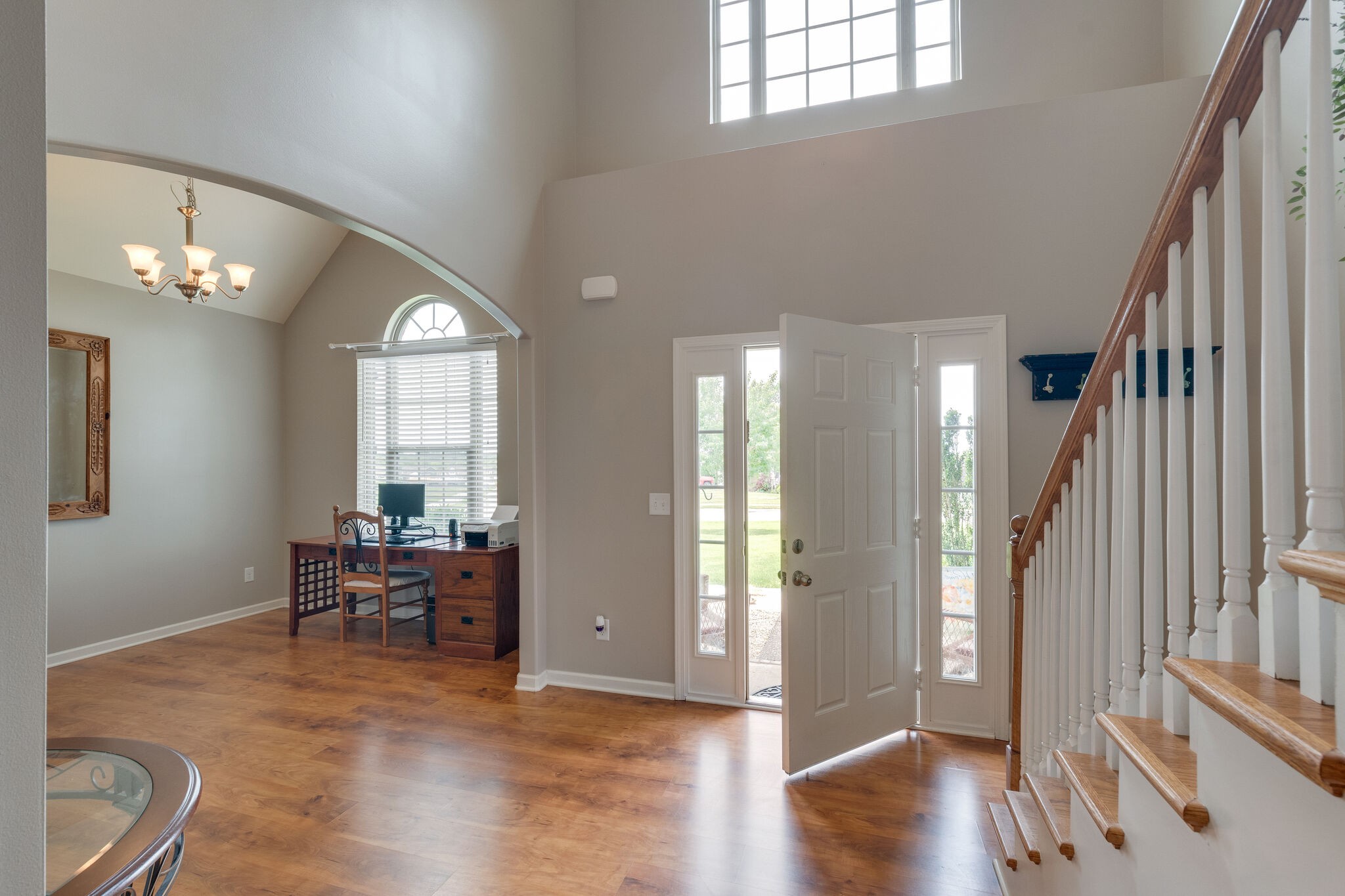 2018 Lincoln Road Spring Hill, TN 37174 - Photo 6 of 32 a view of a livingroom with furniture window and wooden floor
