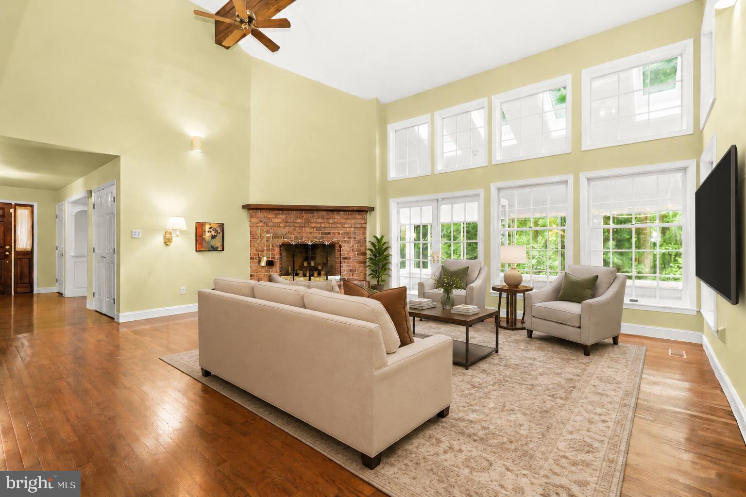 5602 Patterson Road Baldwin, MD 21013 - Photo 39 of 88 a living room with furniture and a fireplace