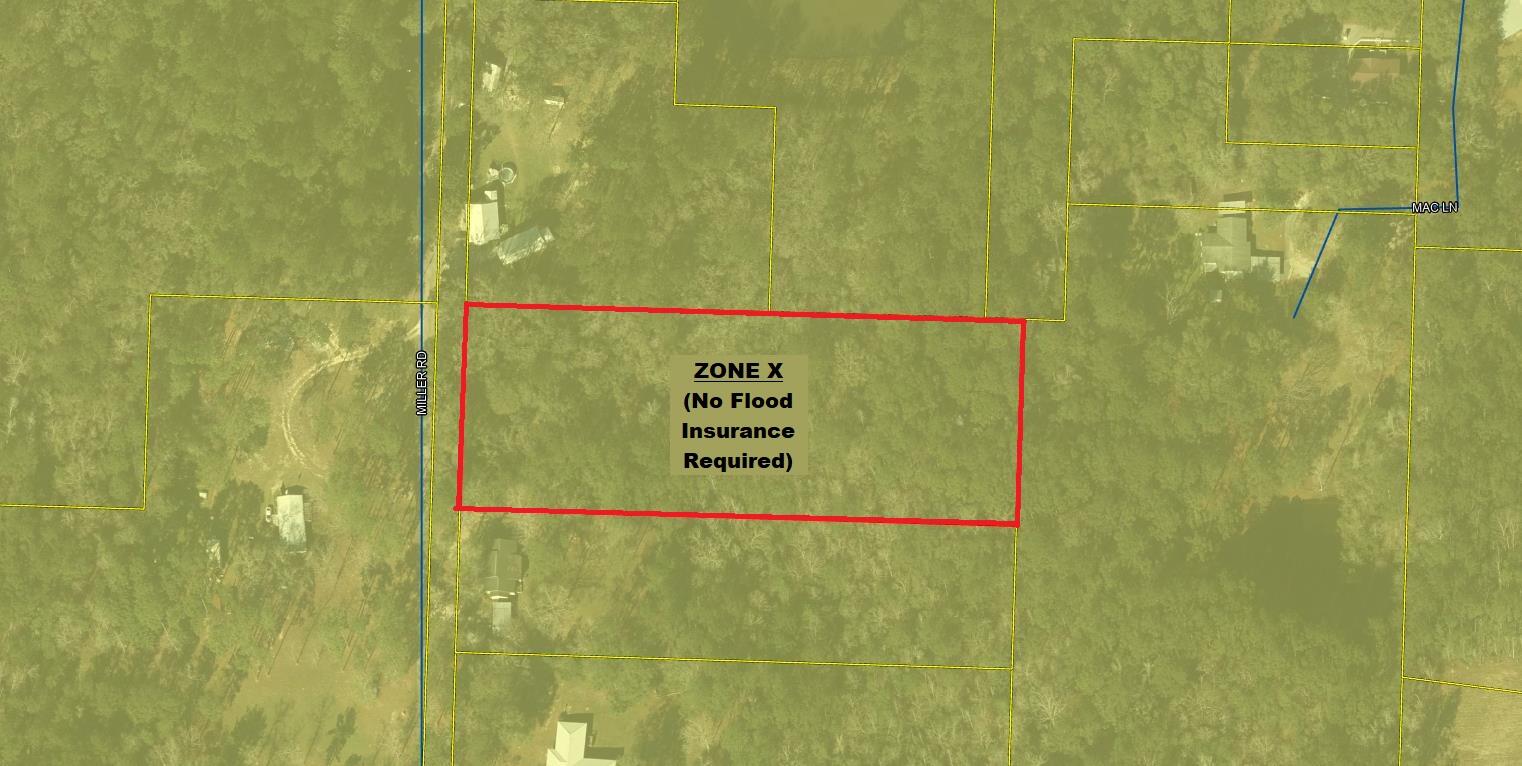2.8-ac Miller Road DeFuniak Springs, FL 32435 - Photo 11 of 12 Flood Map