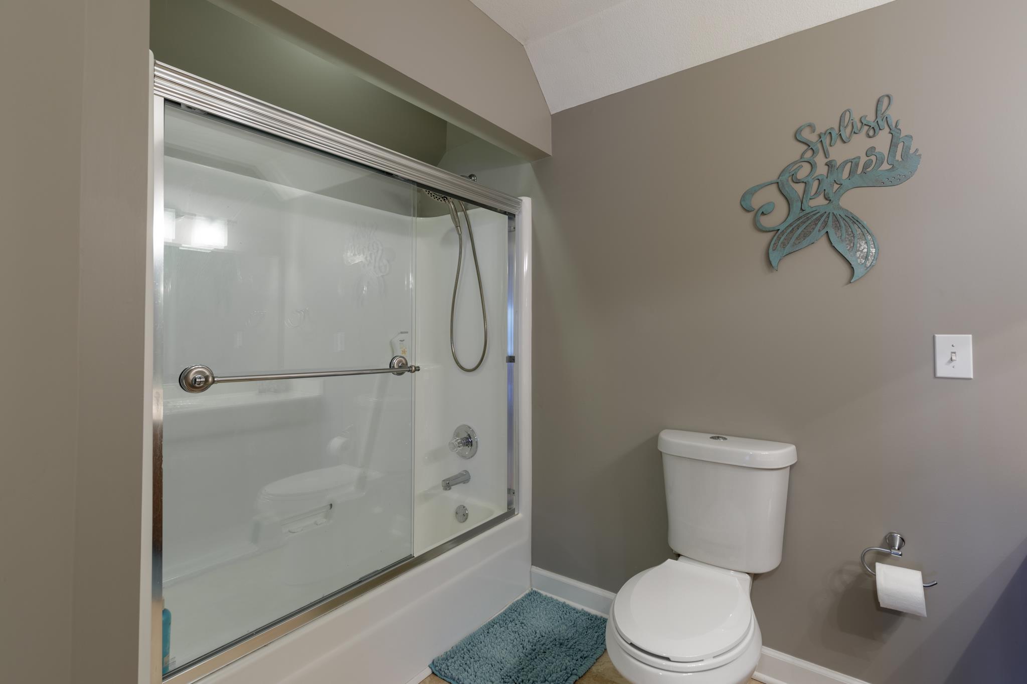 214 Savannah Ridge Murfreesboro, TN 37127 - Photo 19 of 30 It also has a combo shower/tub with a glass sliding door! 214 Savannah Ridge, Murfreesboro, TN 37127