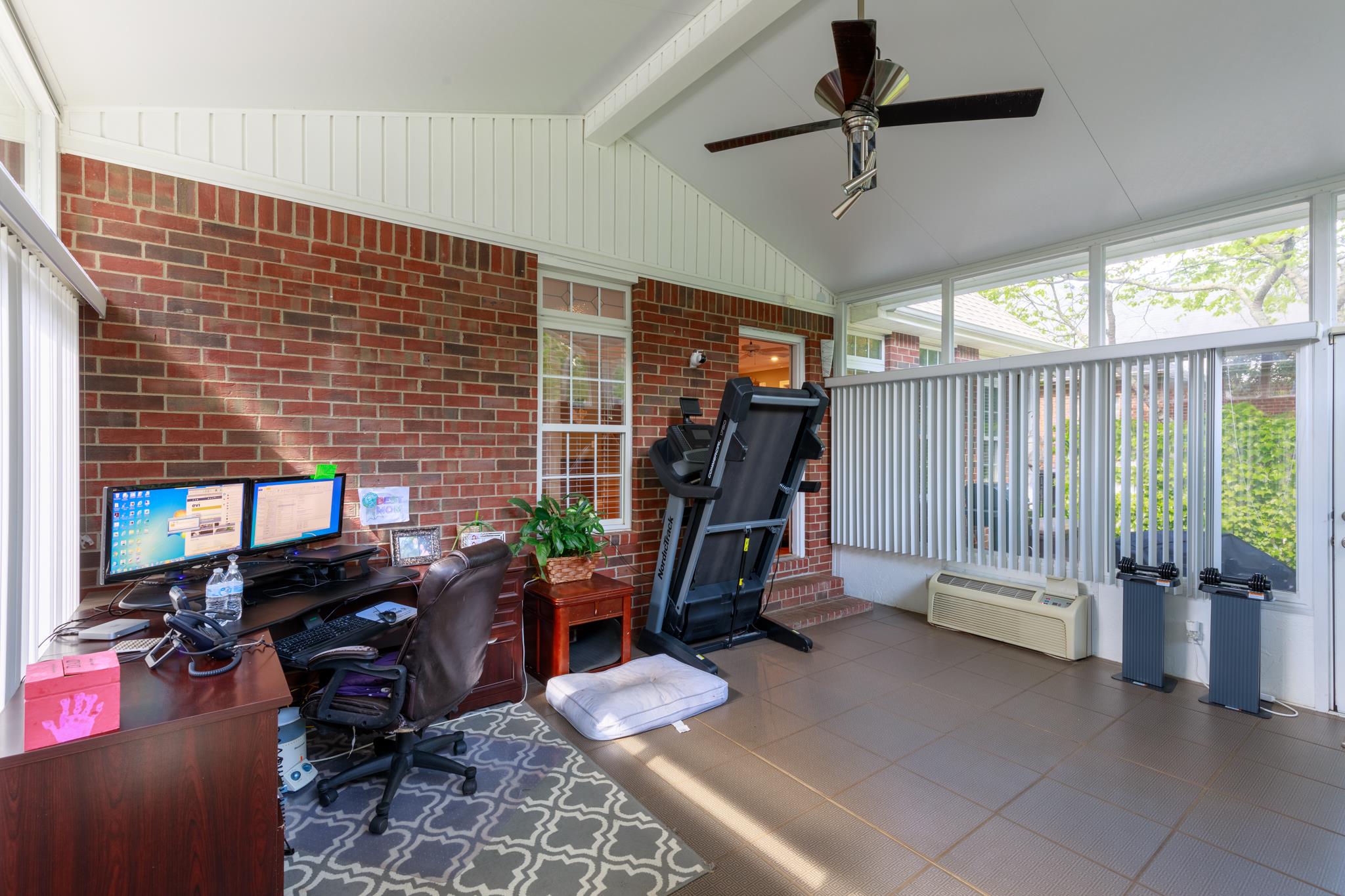 214 Savannah Ridge Murfreesboro, TN 37127 - Photo 23 of 30 The sunroom is currently being used as a home office! Could also be an awesome place to add a hot tub! 214 Savannah Ridge, Murfreesboro, TN 37127