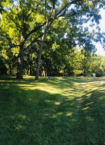 a view of a volley ball court