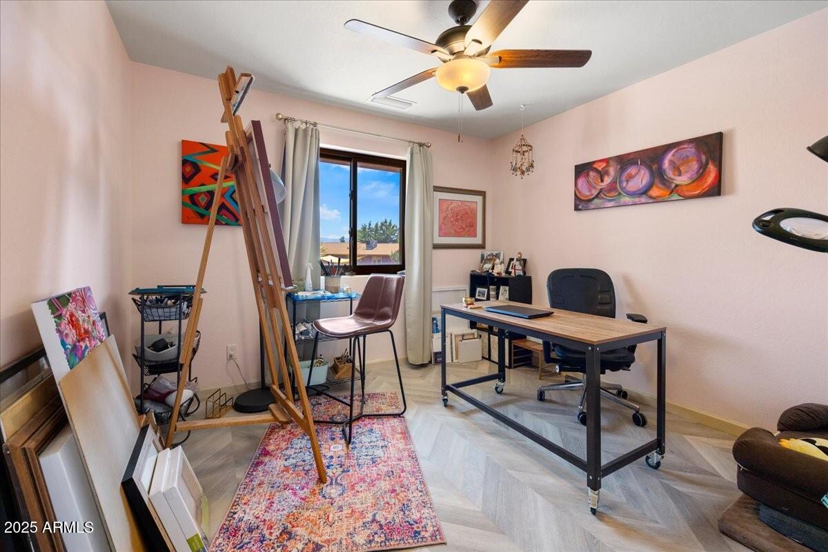 4580 East Steven Way Rimrock, AZ 86335 - Photo 12 of 17 a view of a workspace with furniture